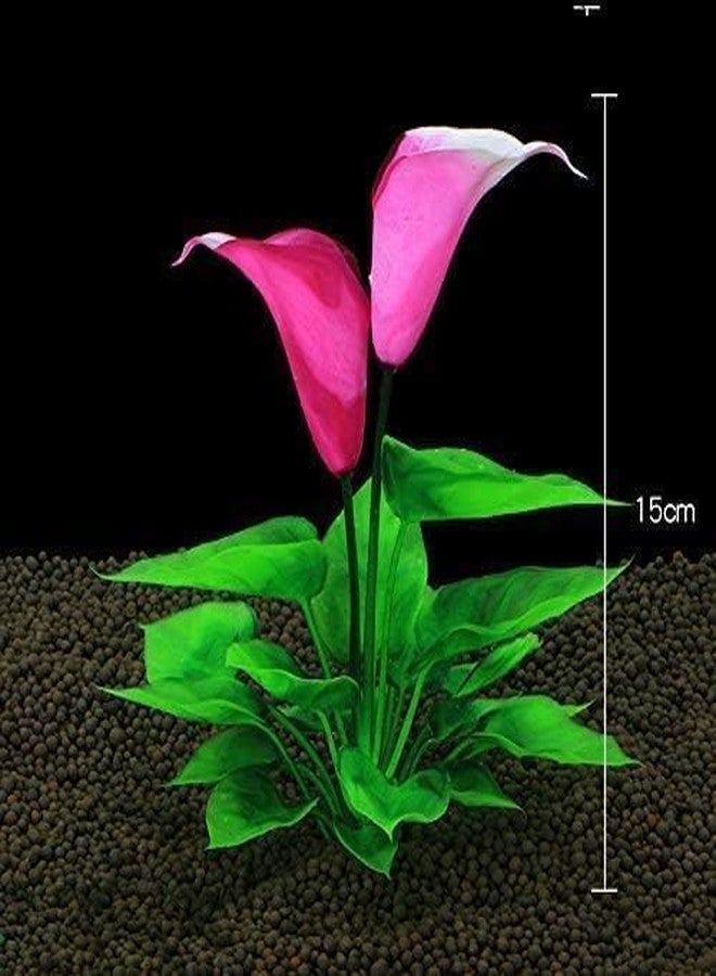 Essivox Artificial Aquarium Plants, Silk Plastic Waterweed Decorations for Fish Tank, Hydroponic Simulation Plants for Home Office - Image 4